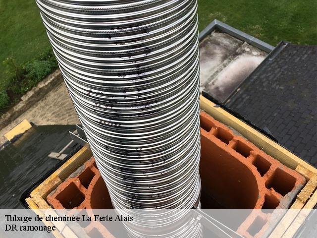 Tubage de cheminée la-ferte-alais-91590 DR ramonage