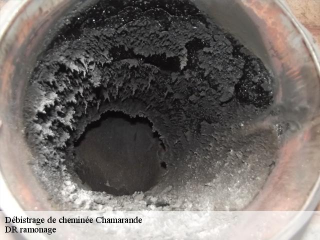 Débistrage de cheminée  chamarande-91730 DR ramonage